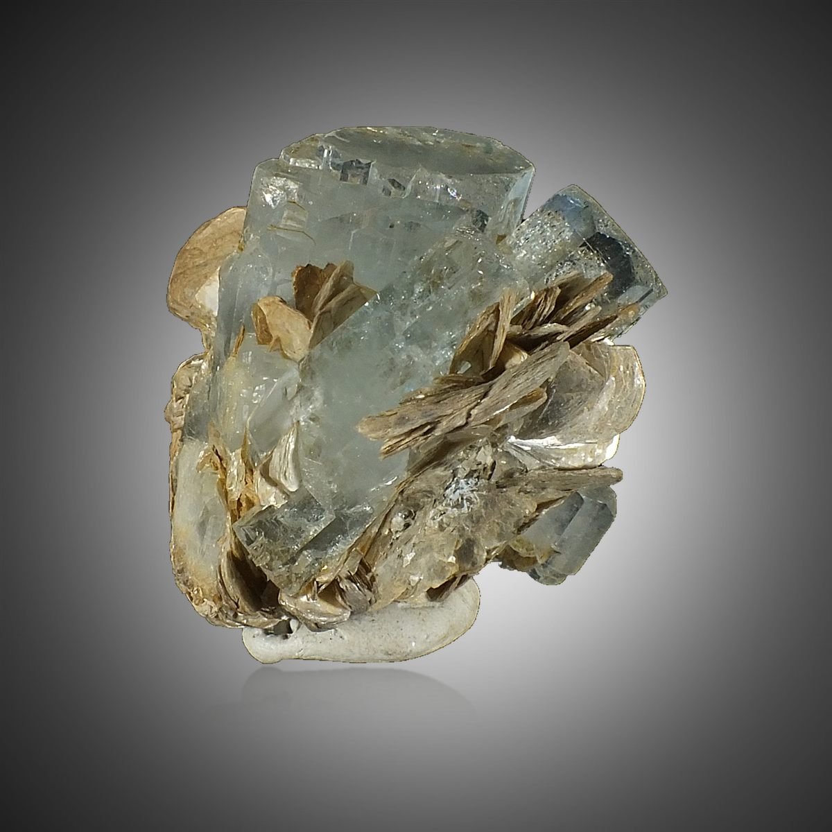 Beryl with Muscovite