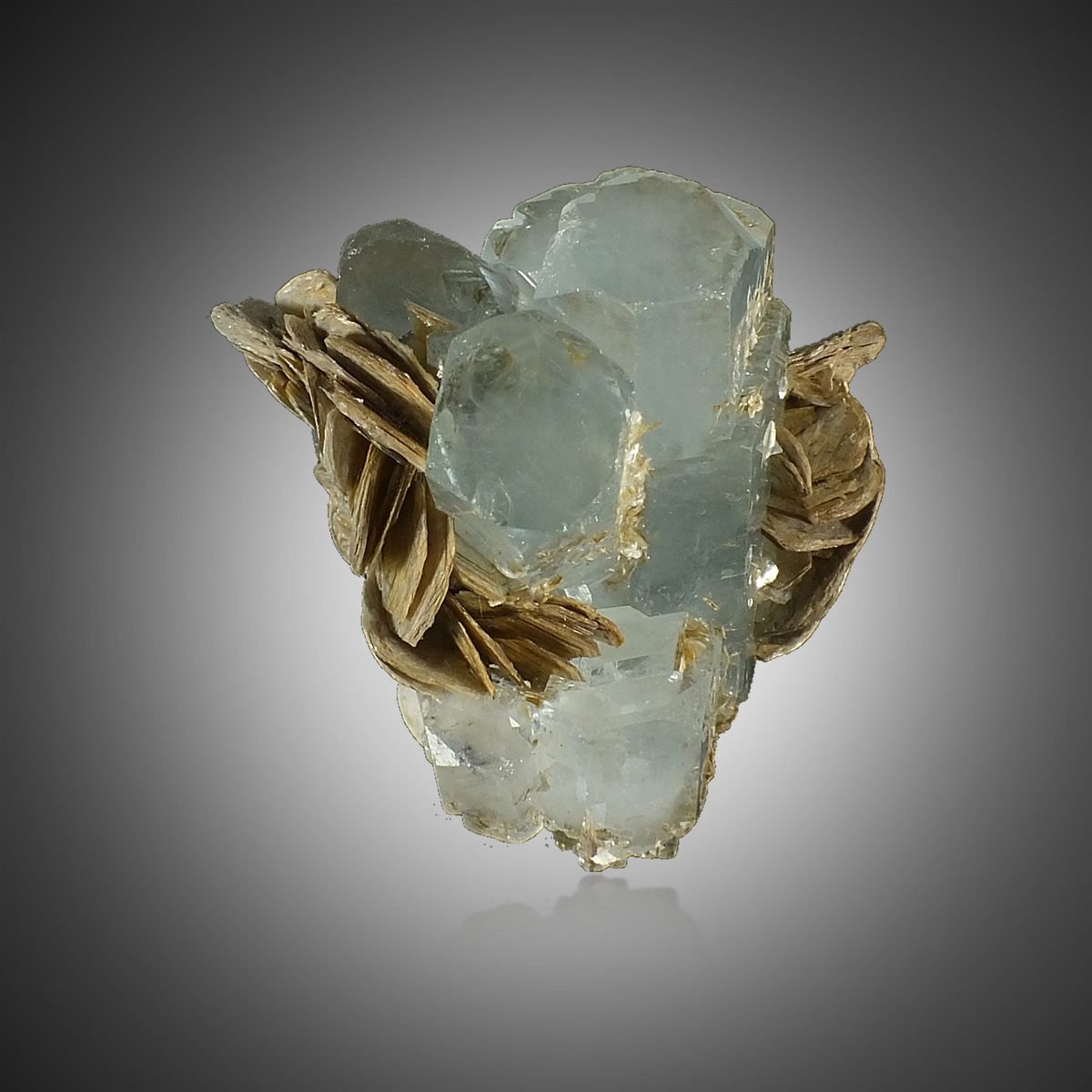 Beryl with Muscovite photo 5