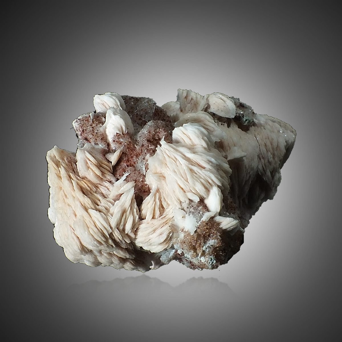 Baryte with Quartz
