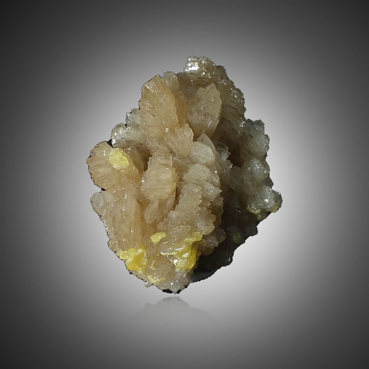 Baryte with Sulphur
