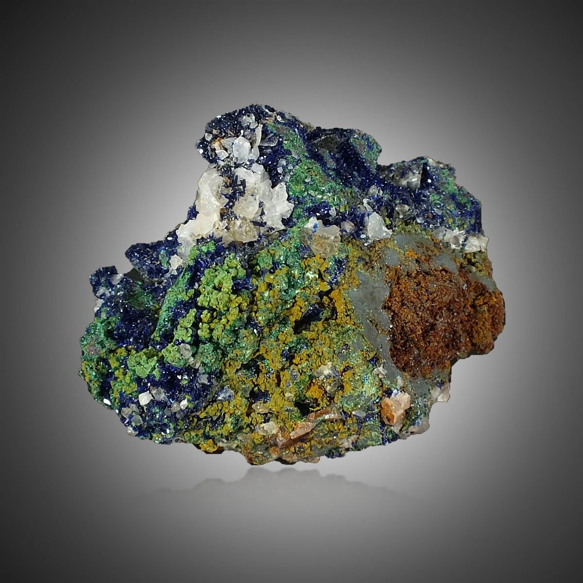 Azurite with Malachite photo 2