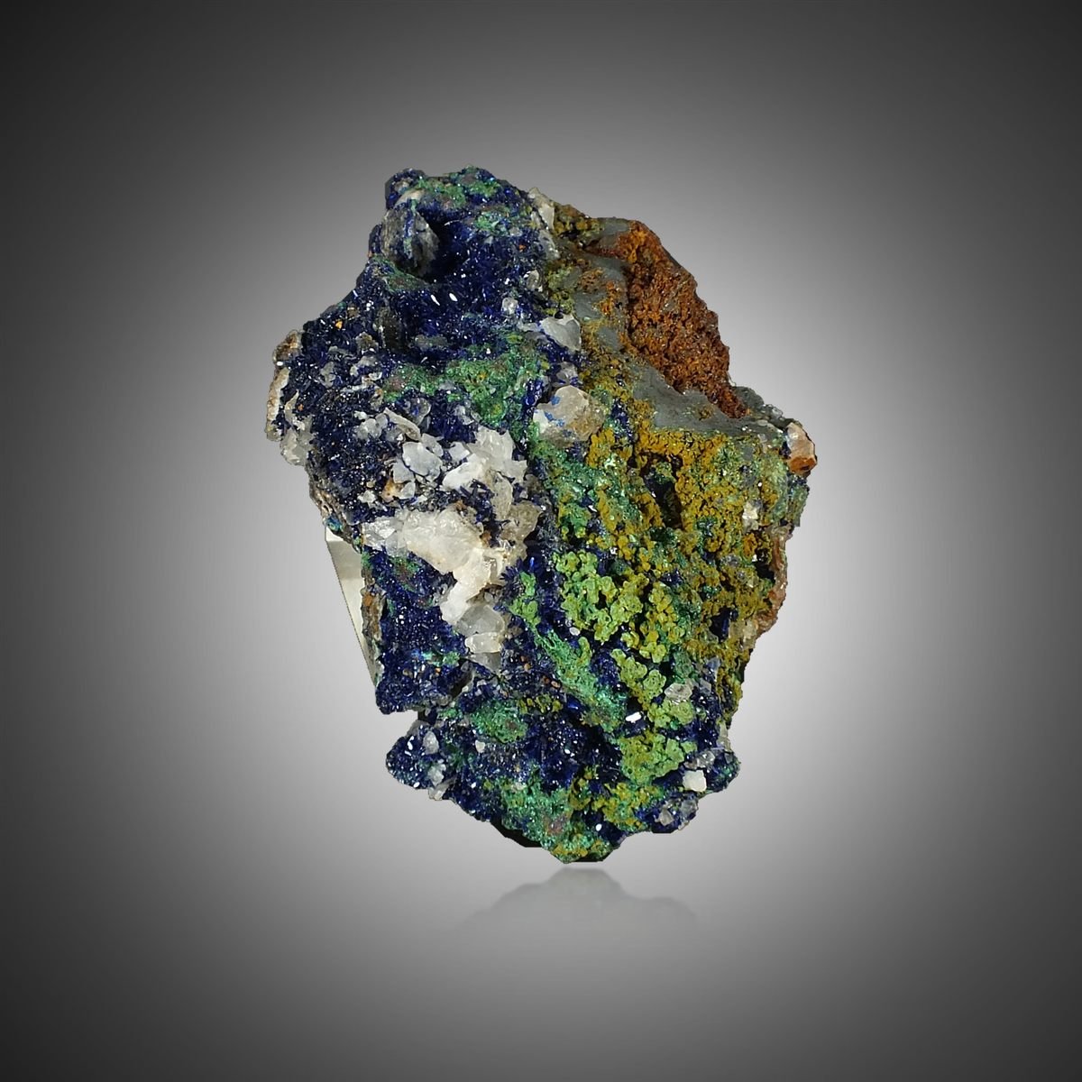 Azurite with Malachite photo 3