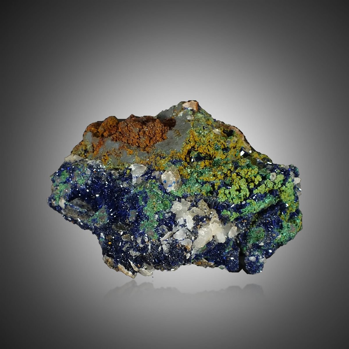 Azurite with Malachite photo 4