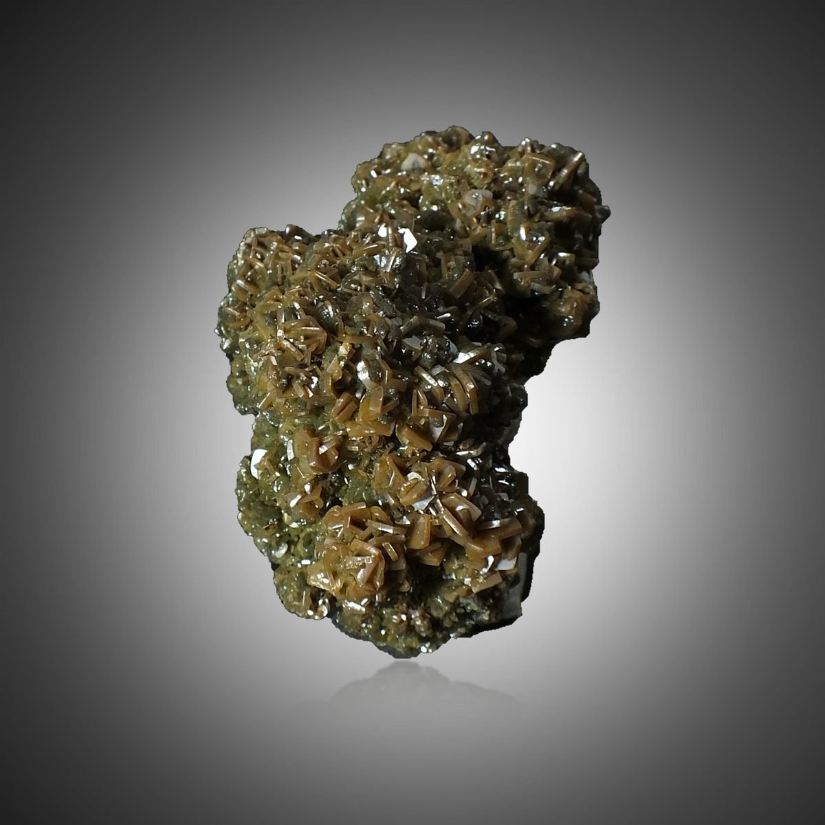 Wulfenite with Mimetite photo 7