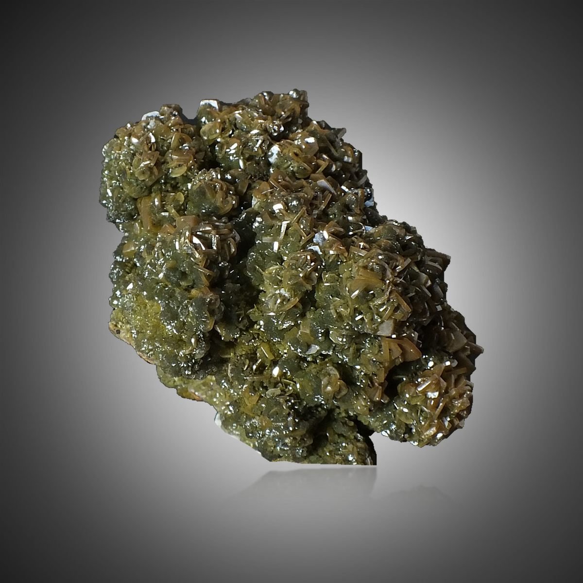 Wulfenite with Mimetite photo 8