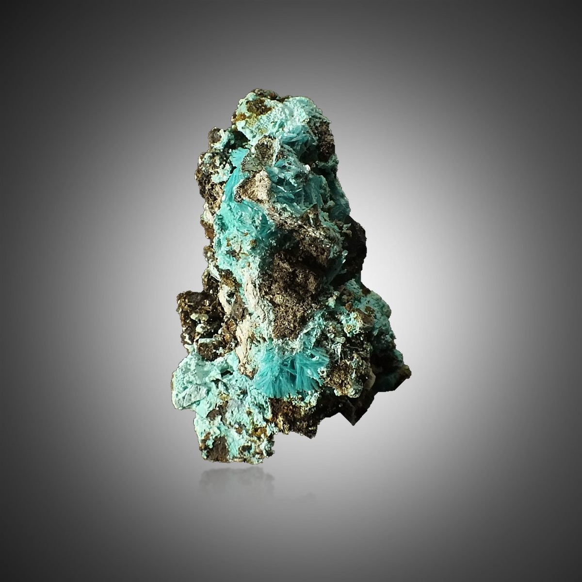 Aurichalcite with Chrysocolla photo 3