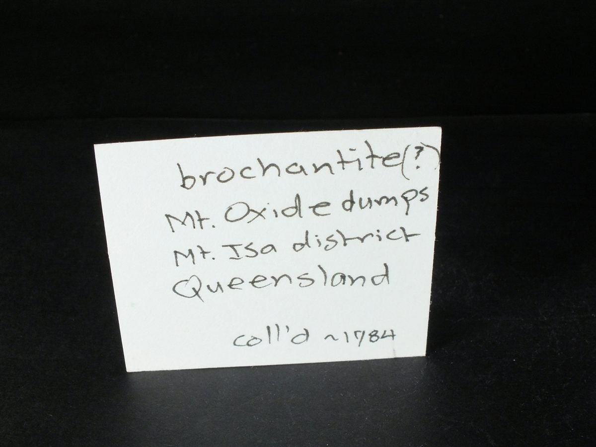 Brochantite photo 2
