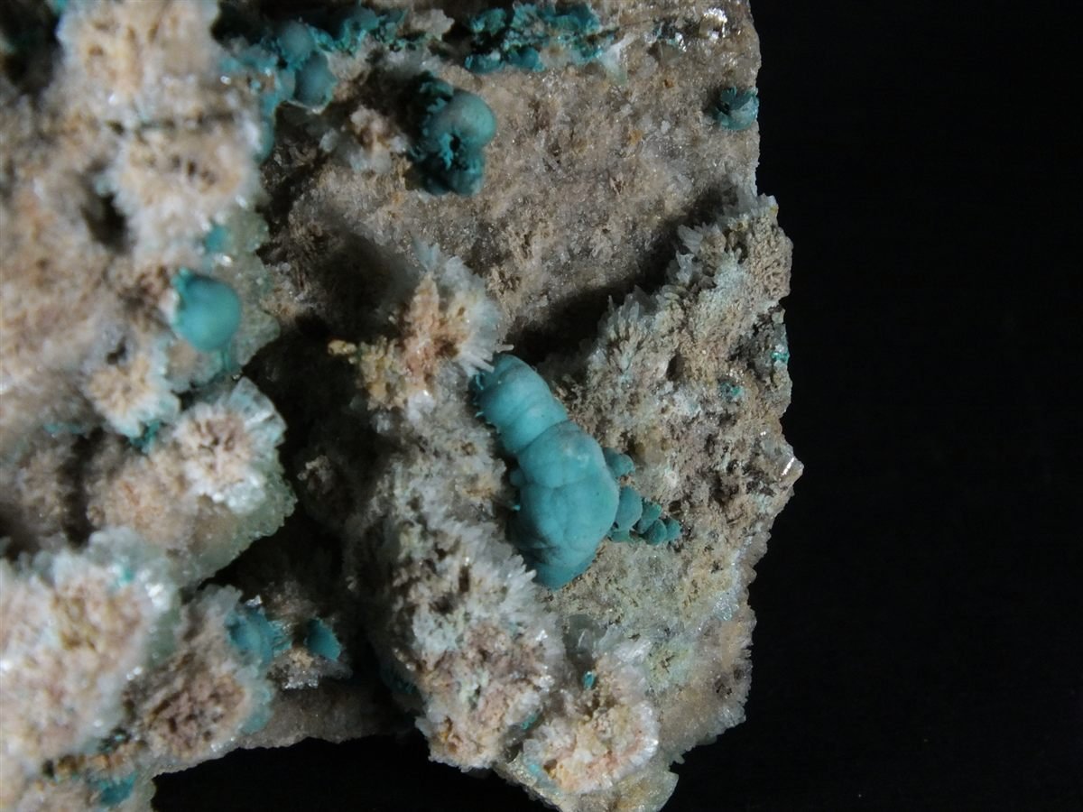 Rosasite with Hemimorphite photo 2