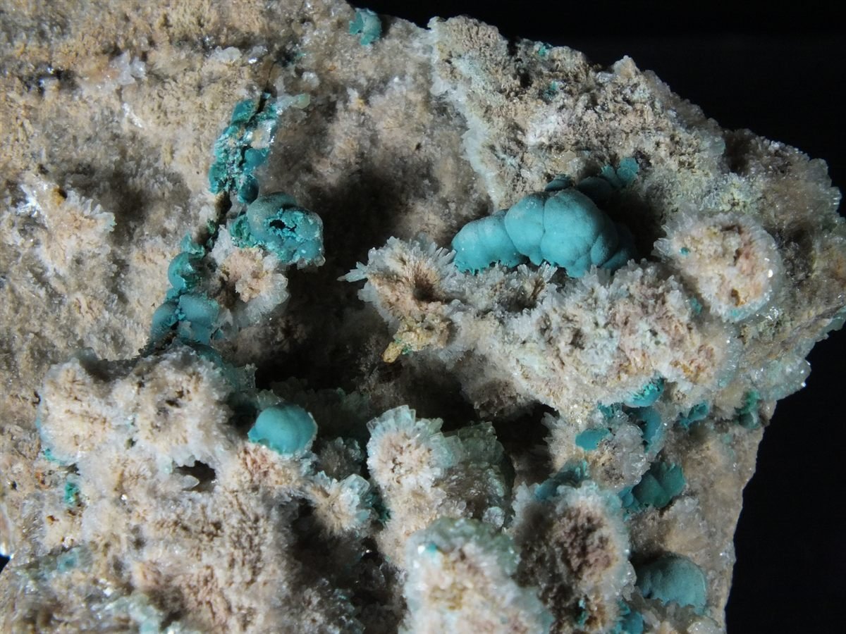 Rosasite with Hemimorphite photo 6