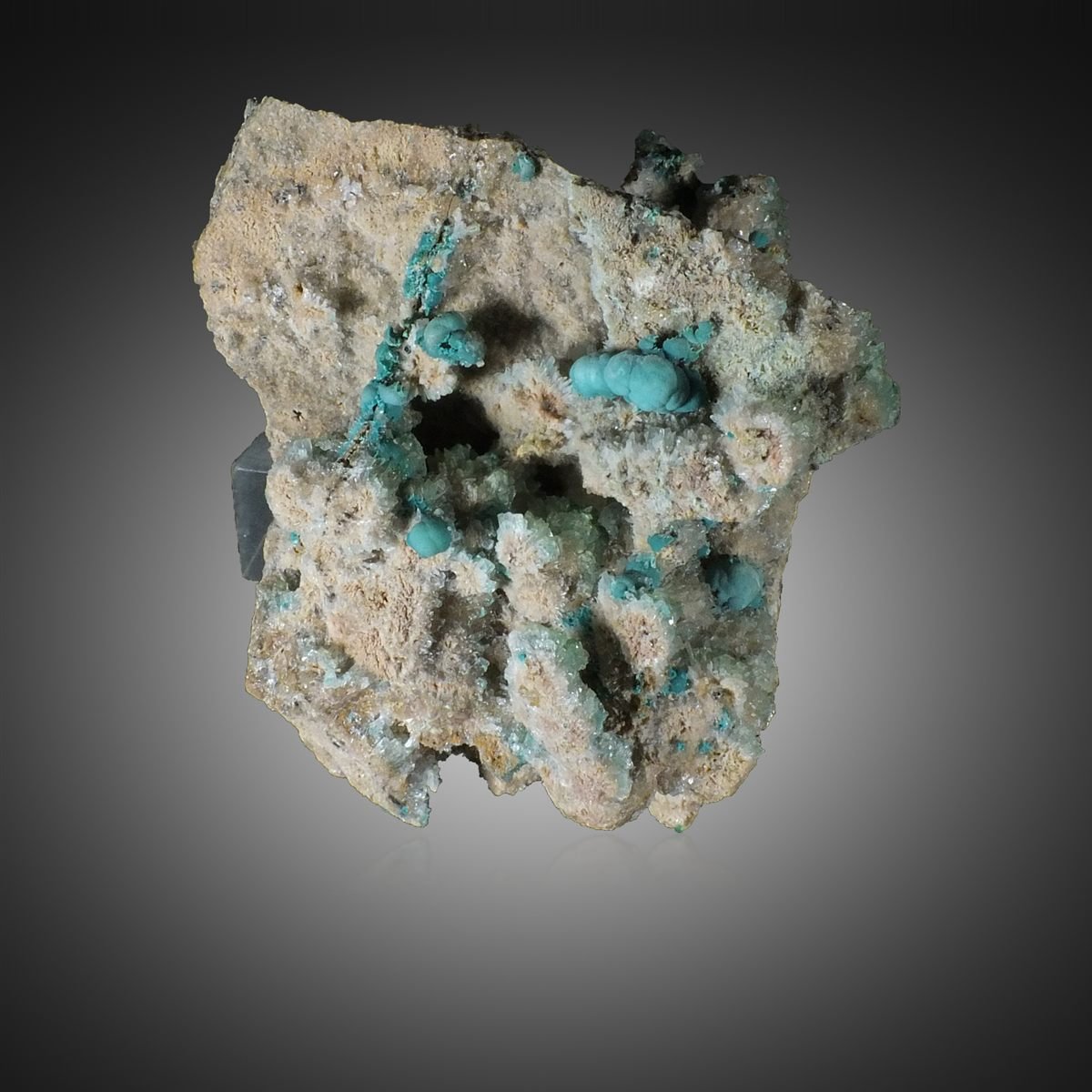 Rosasite with Hemimorphite photo 7