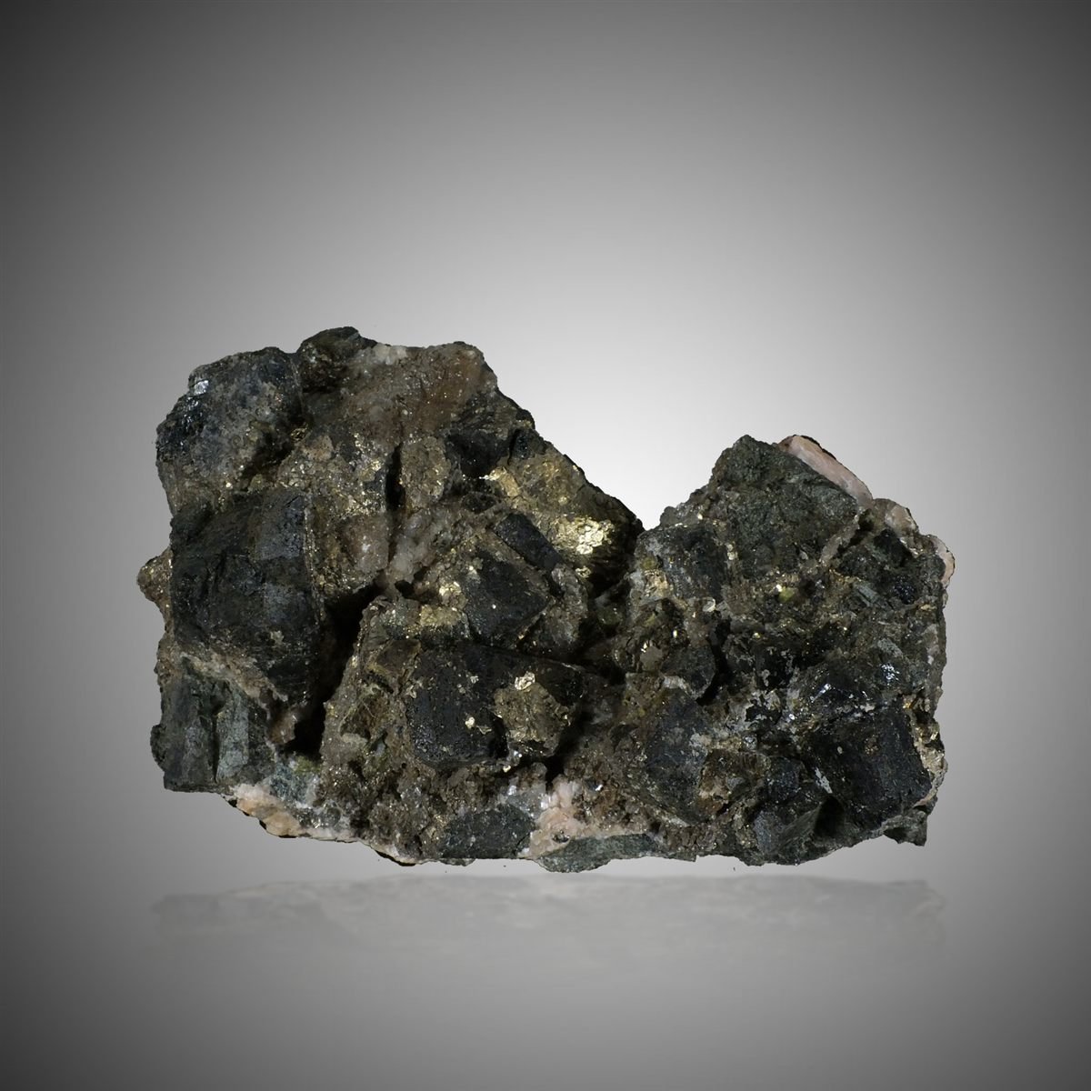 Diopside with Pyrite photo 3