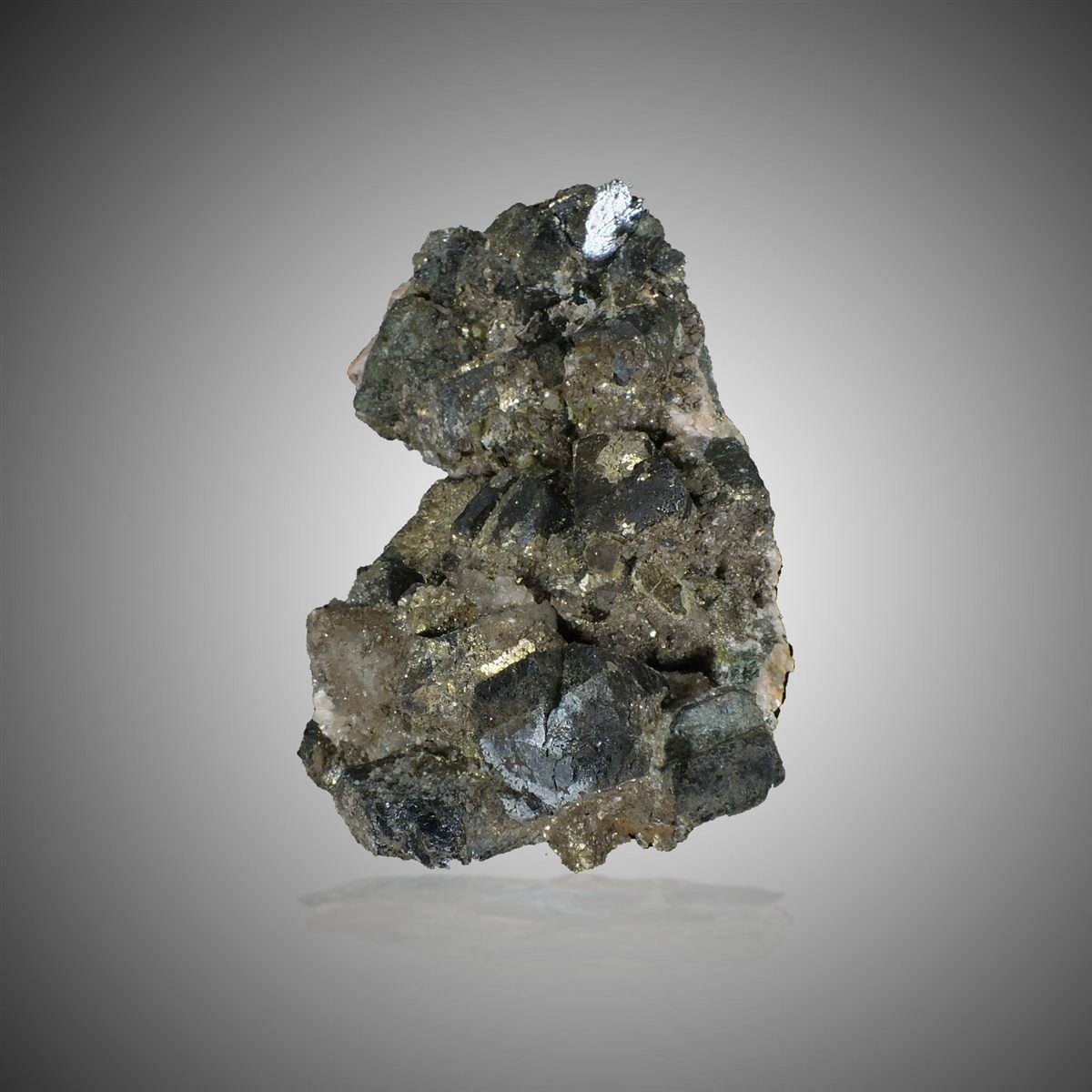 Diopside with Pyrite photo 8
