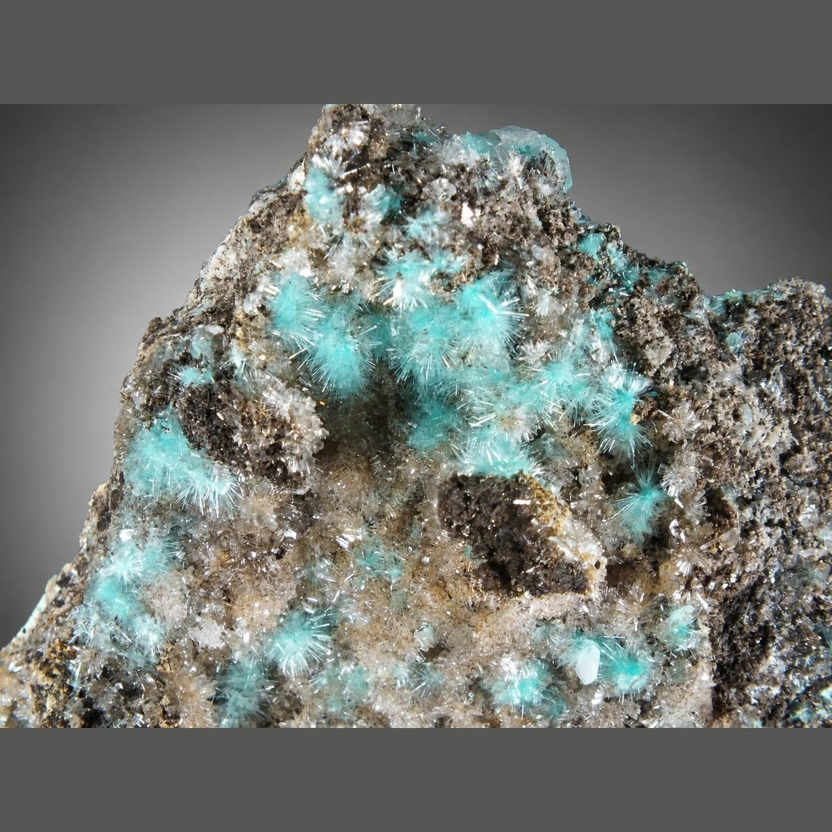 Aurichalcite with Calcite