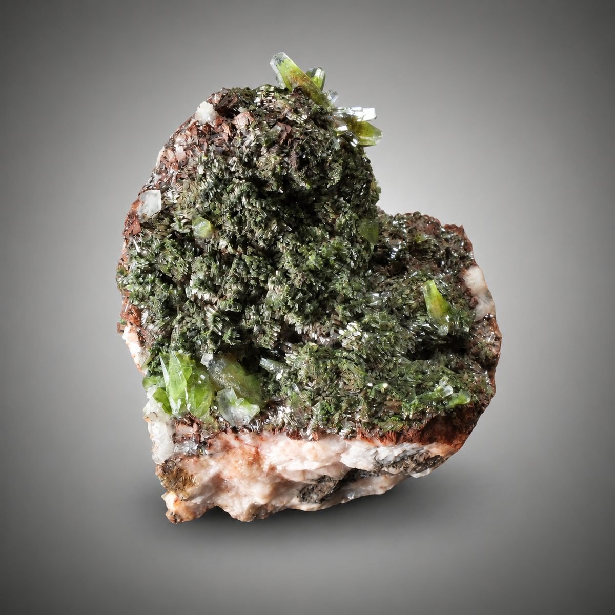 Cobaltaustinite with Calcite, Dolomite photo 2
