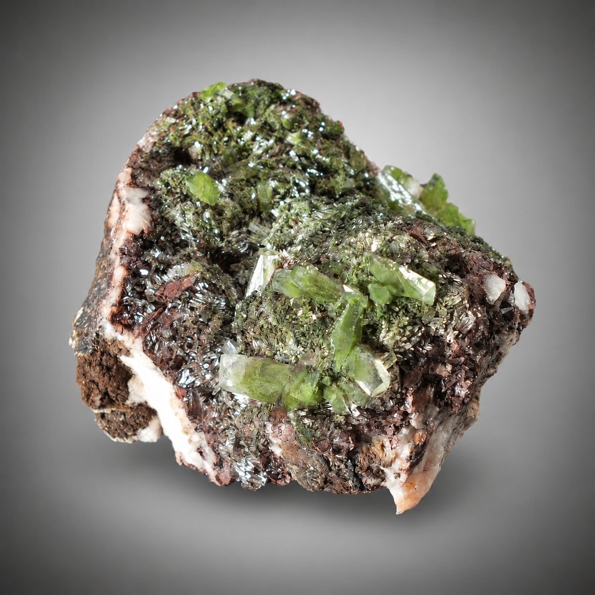 Cobaltaustinite with Calcite, Dolomite photo 5