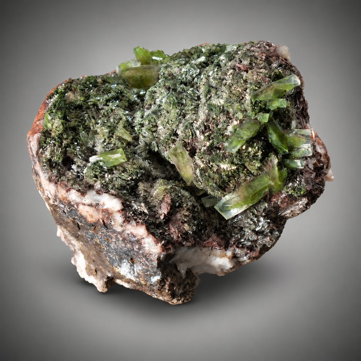 Cobaltaustinite with Calcite, Dolomite photo 6