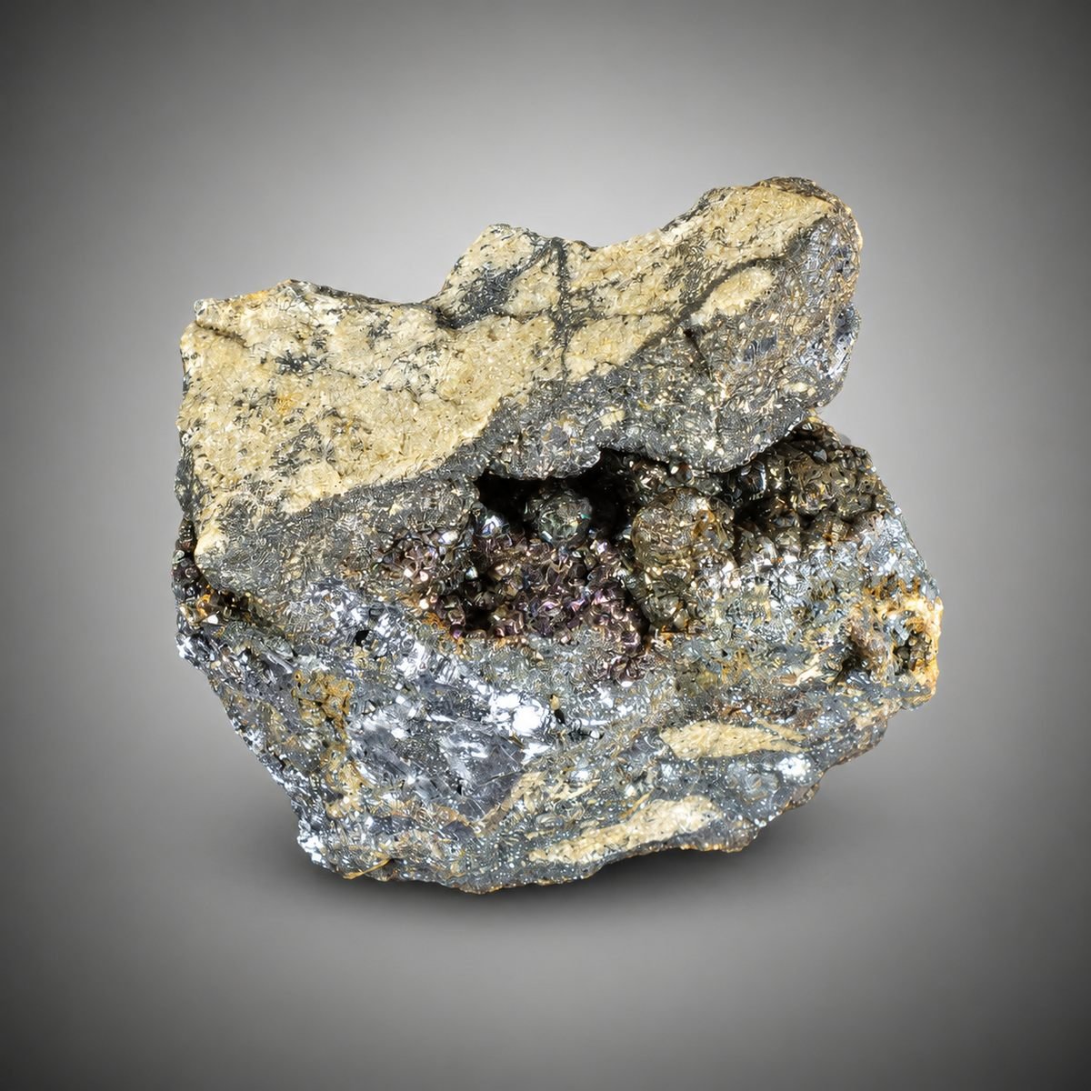 Pyrargyrite with Galena photo 2