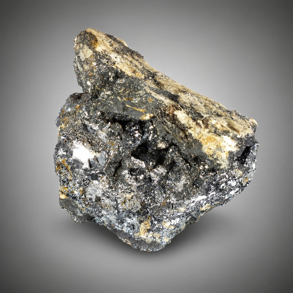 Pyrargyrite with Galena photo 4