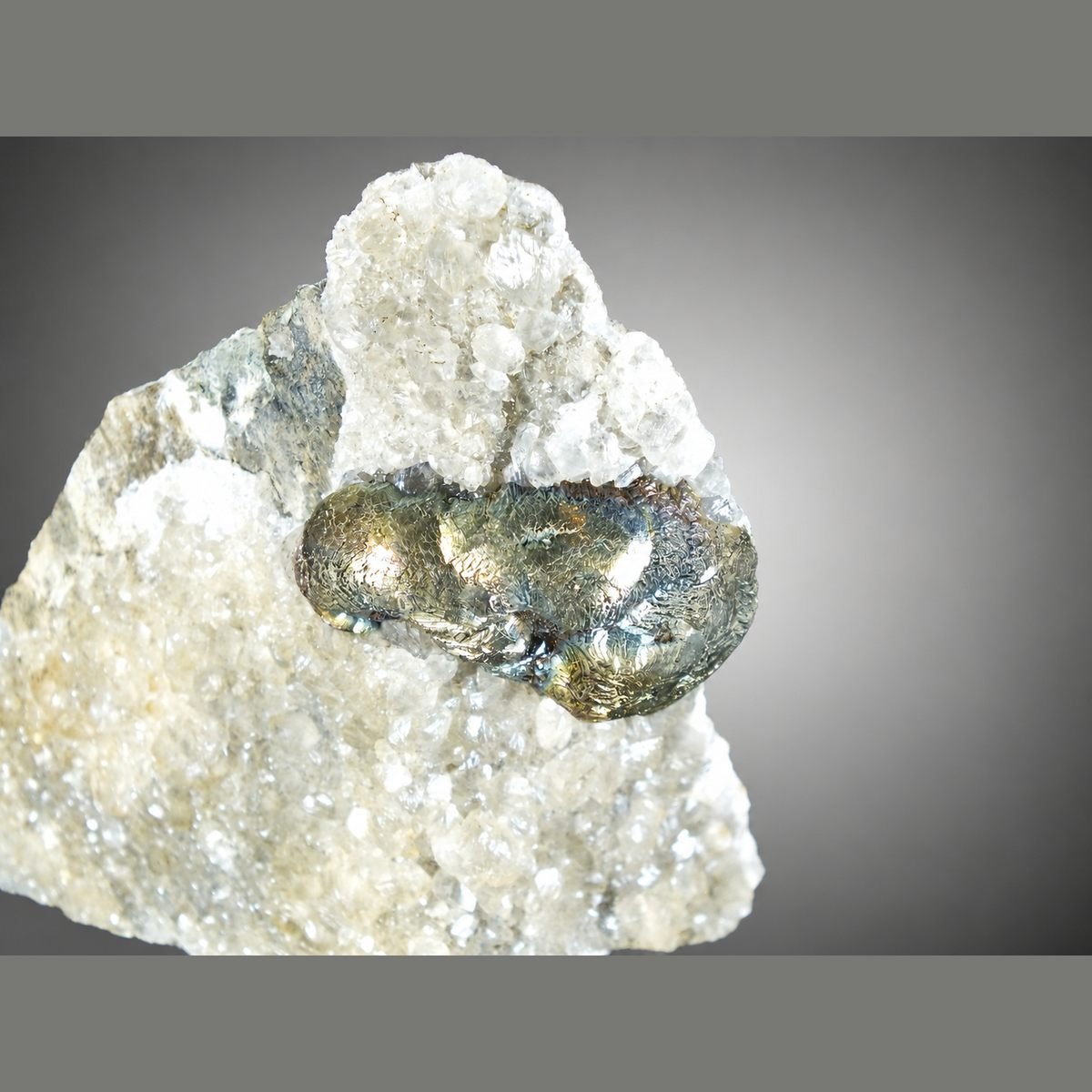 Pyrite with Calcite photo 5