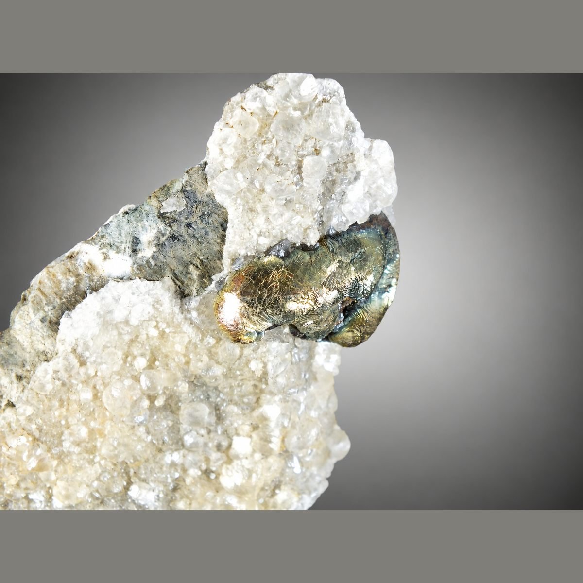 Pyrite with Calcite photo 6