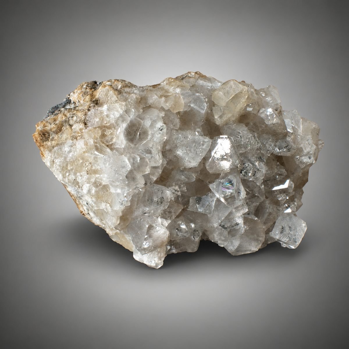 Fluorapophyllite with Galena photo 4