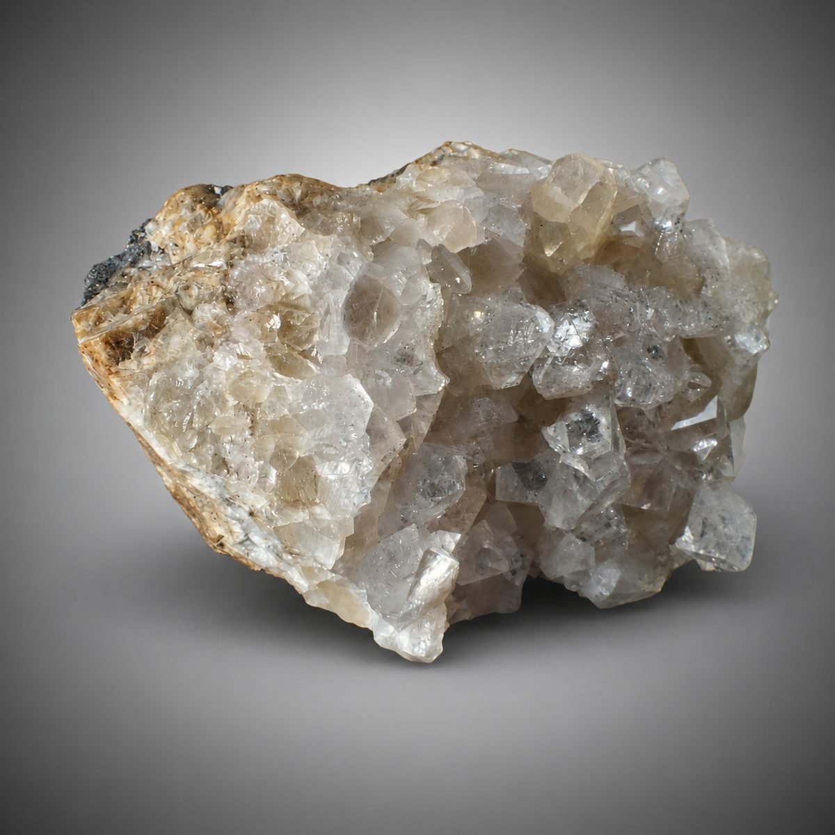 Fluorapophyllite with Galena photo 5