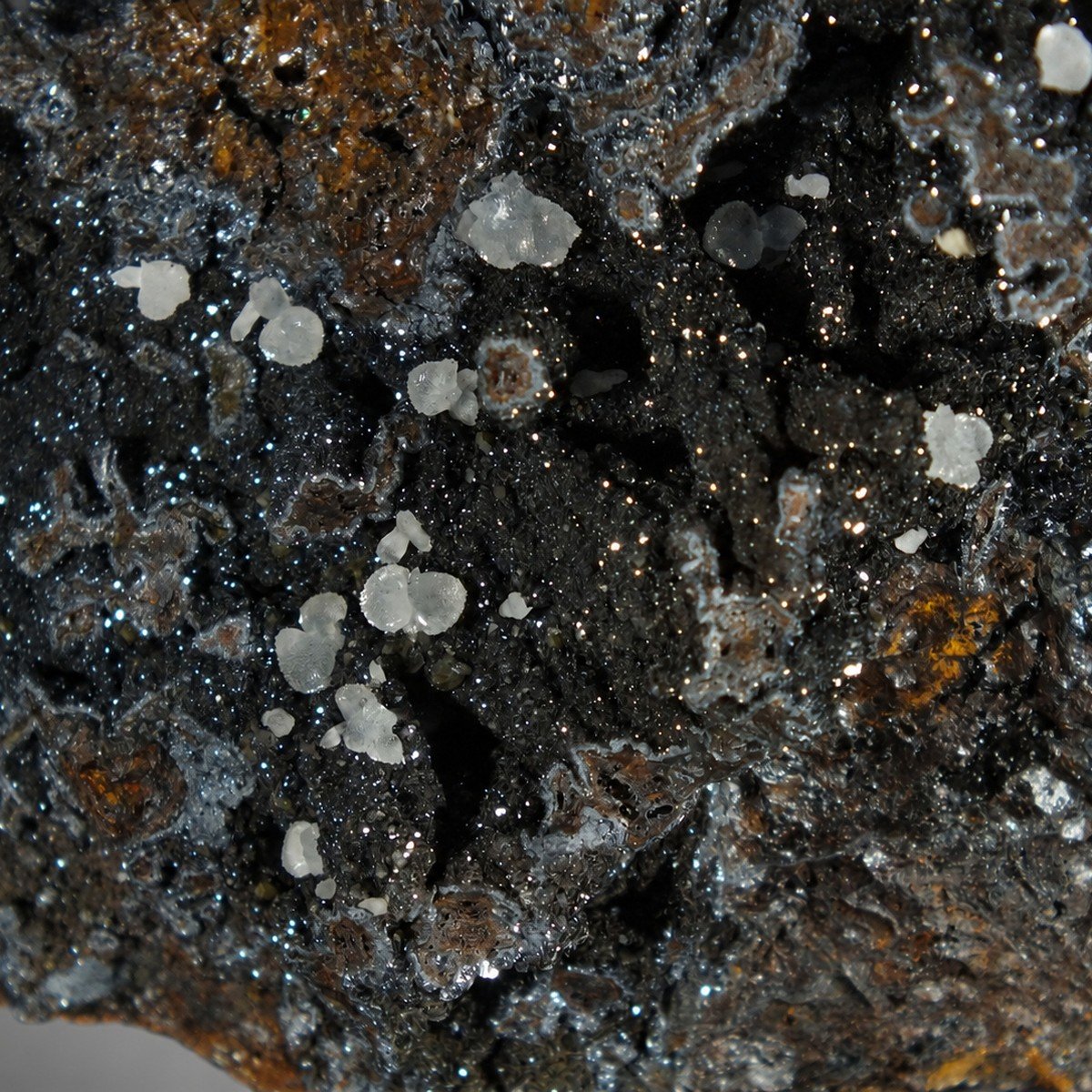 Chalcophanite with Smithsonite photo 6