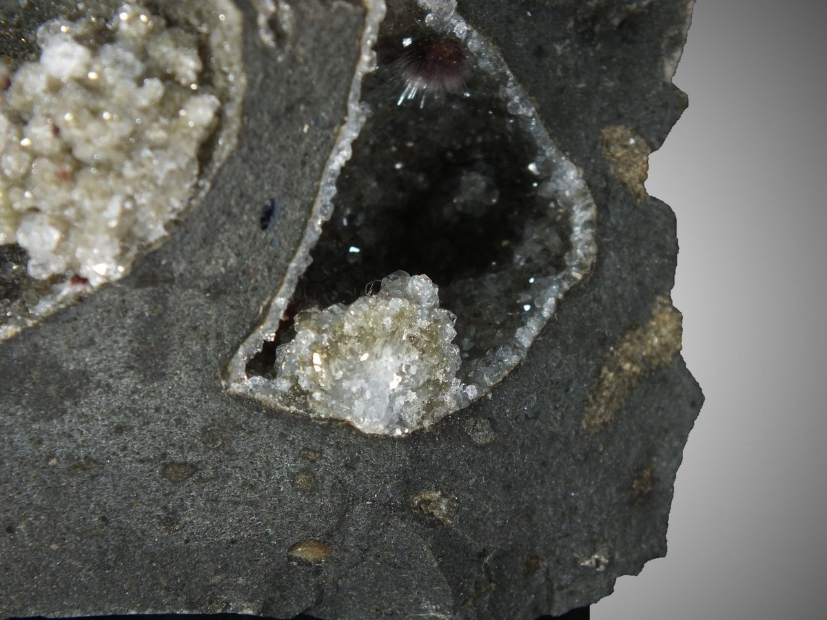 Natrolite with Analcime