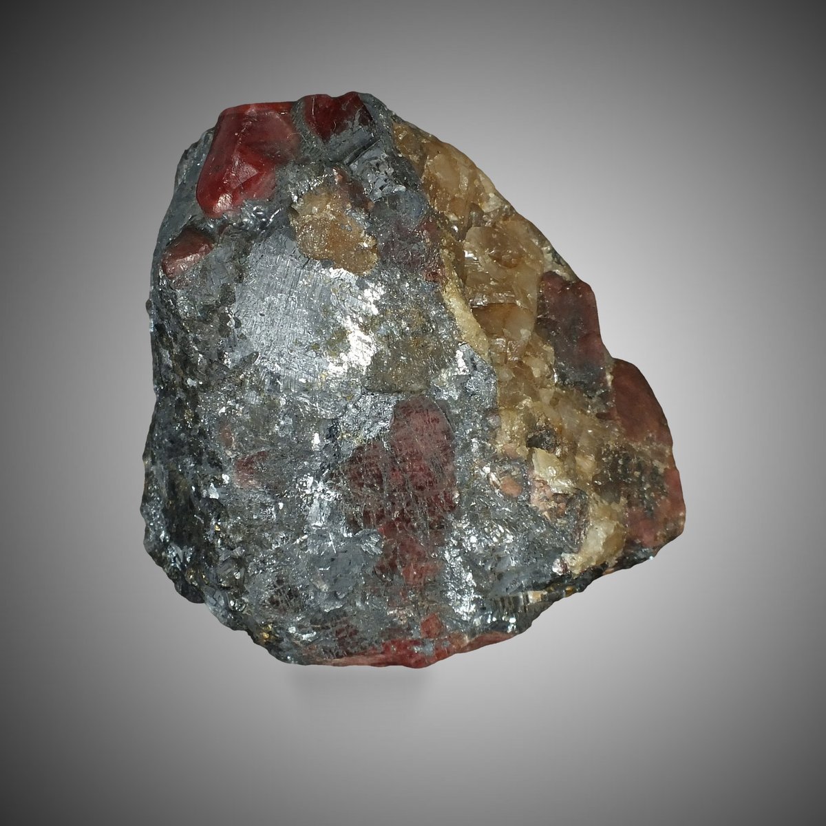 Rhodonite with Galena & Fluorite photo 5