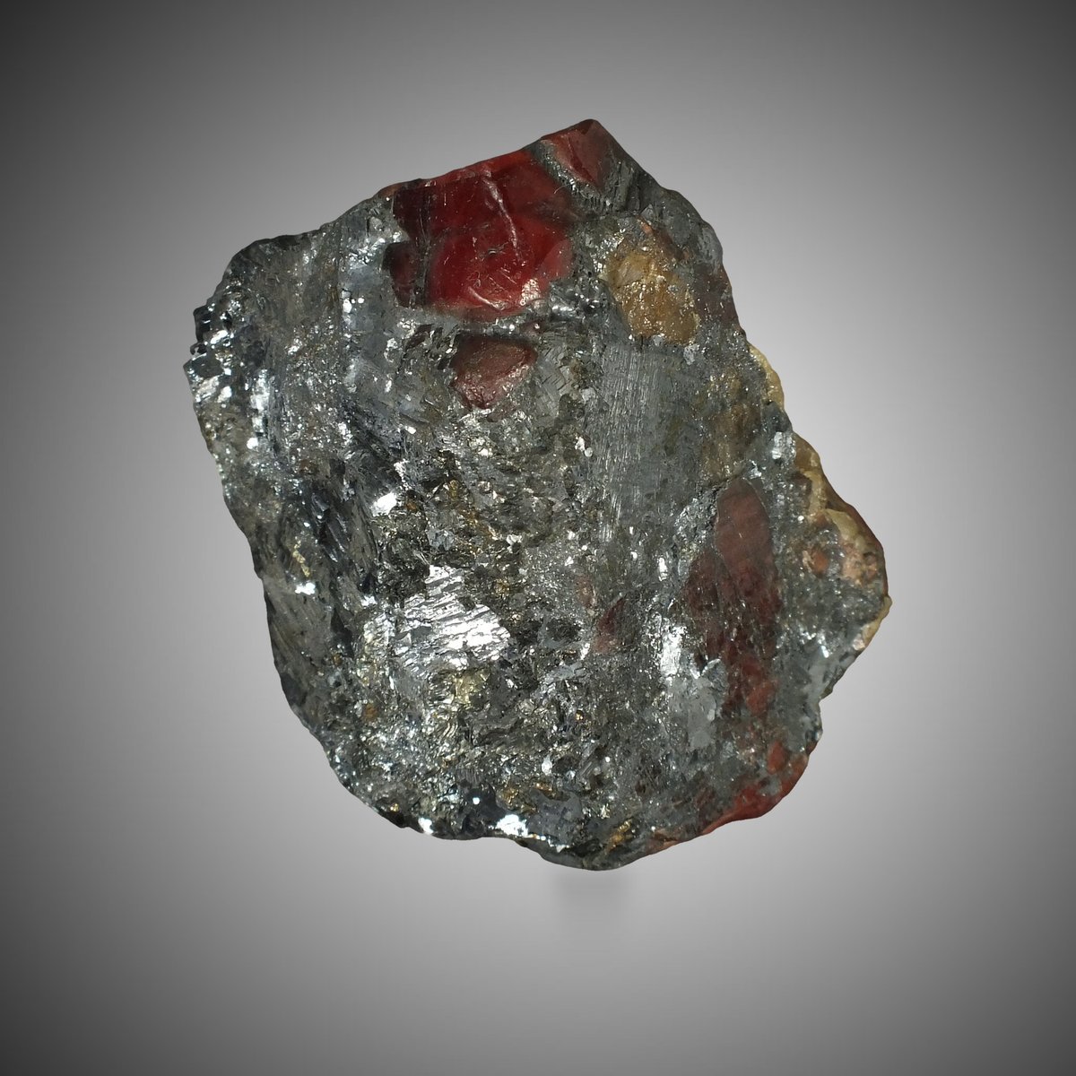 Rhodonite with Galena & Fluorite photo 6