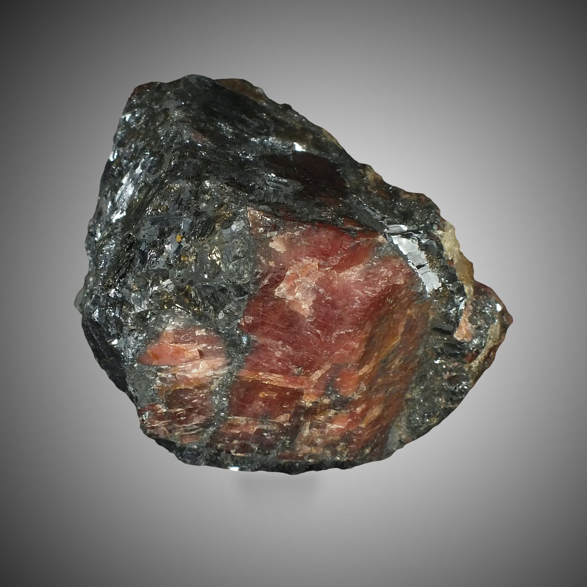 Rhodonite with Galena & Fluorite photo 7