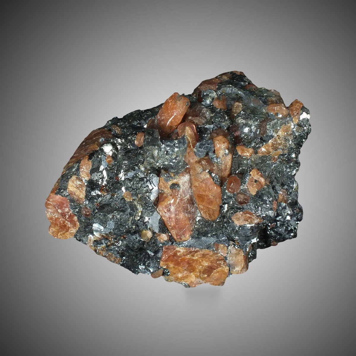 Bustamite with Galena photo 2