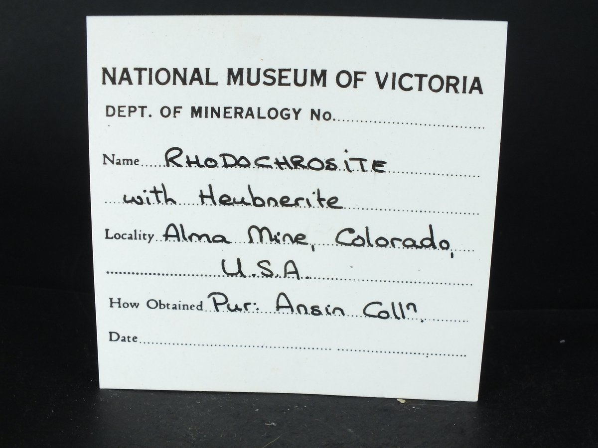 Rhodochrosite with Quartz & Hübnerite