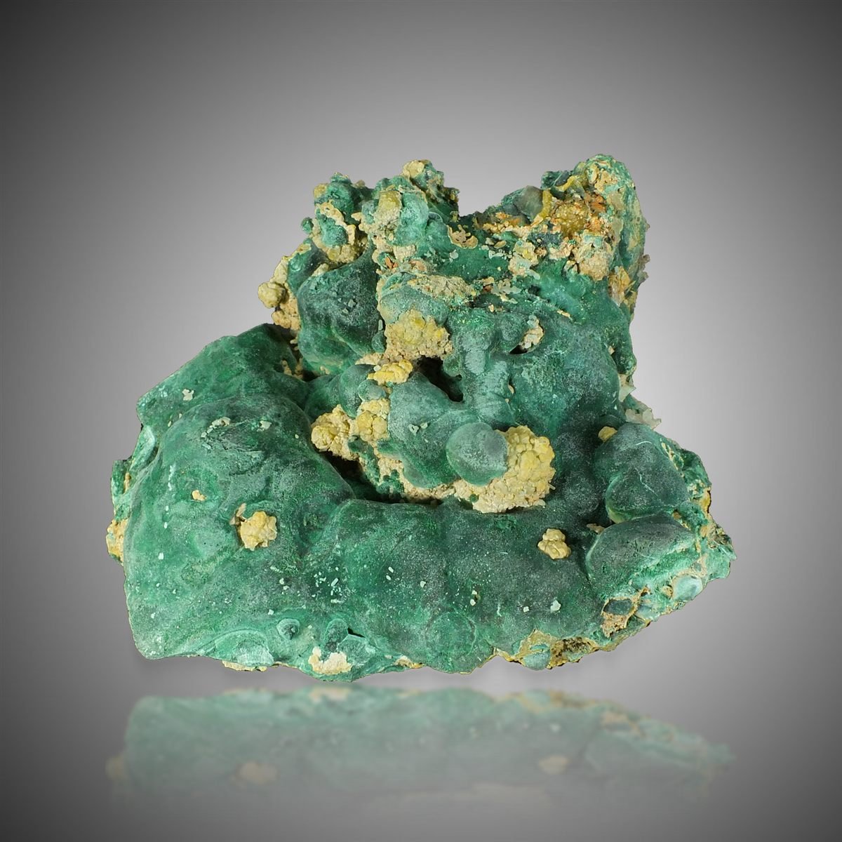 Pyromorphite with Malachite photo 3