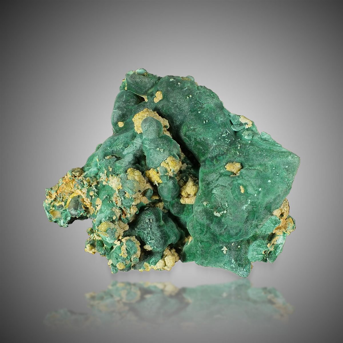Pyromorphite with Malachite photo 4
