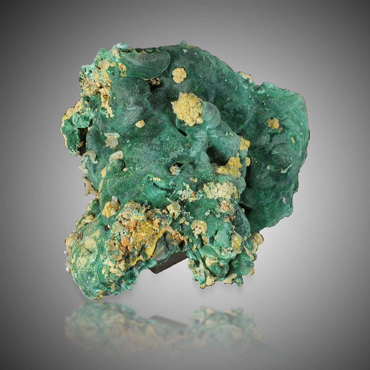 Pyromorphite with Malachite photo 6