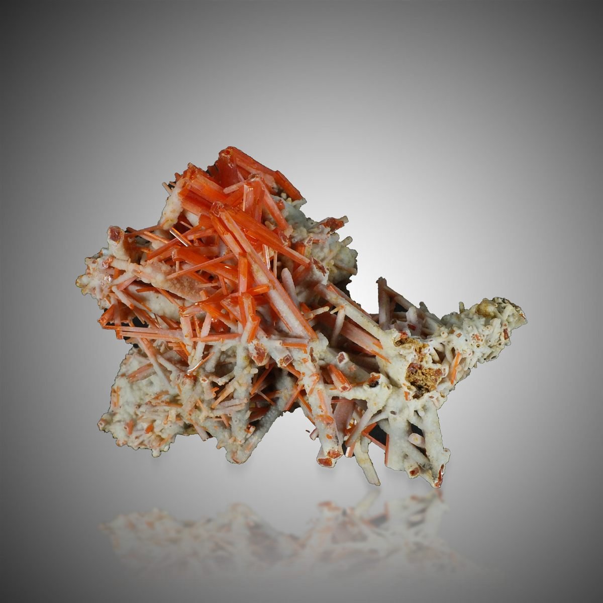 Crocoite with Gibbsite photo 2