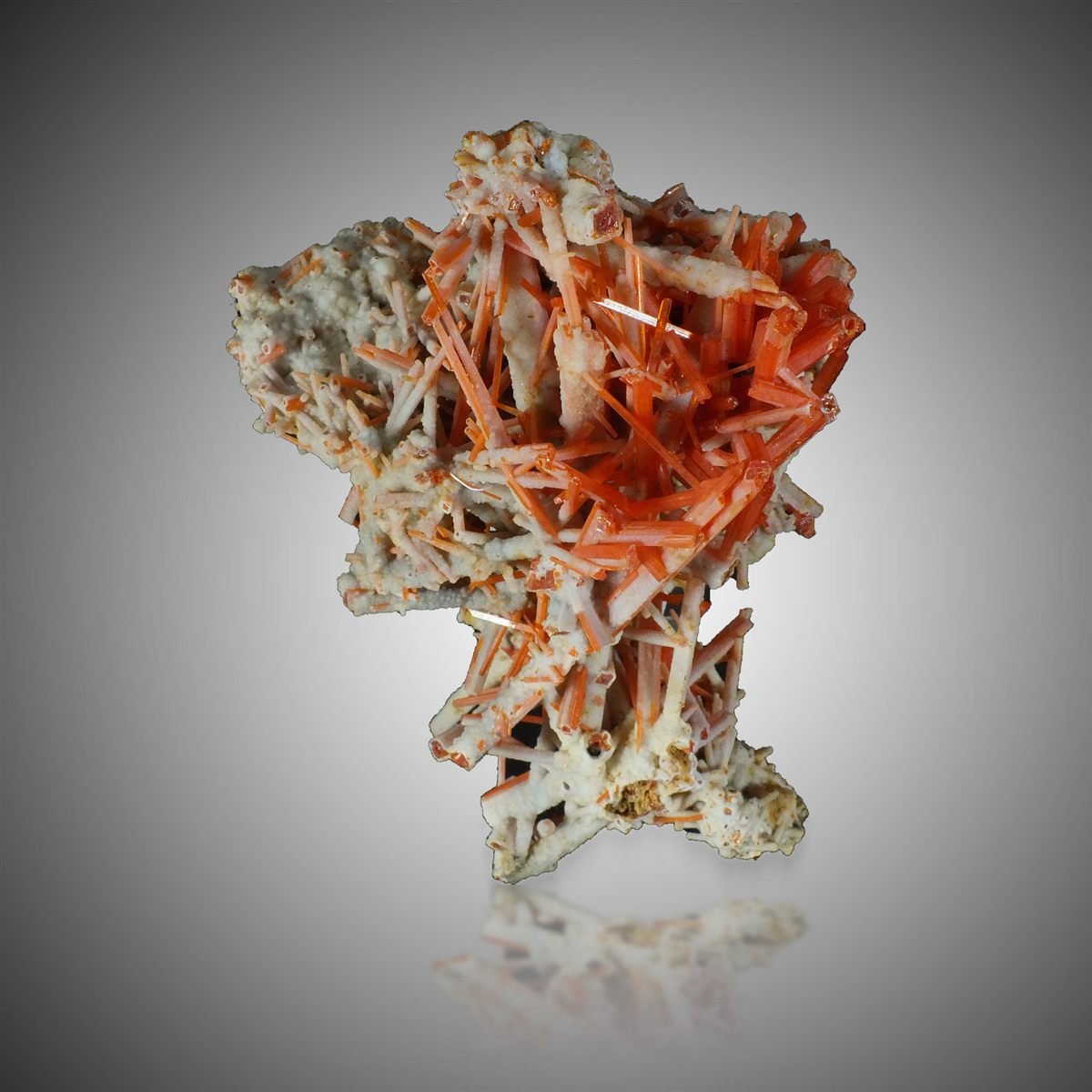 Crocoite with Gibbsite photo 4