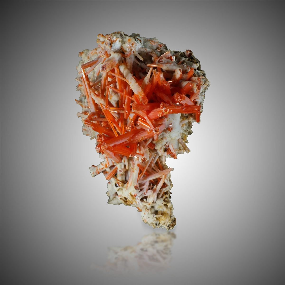 Crocoite with Gibbsite photo 6