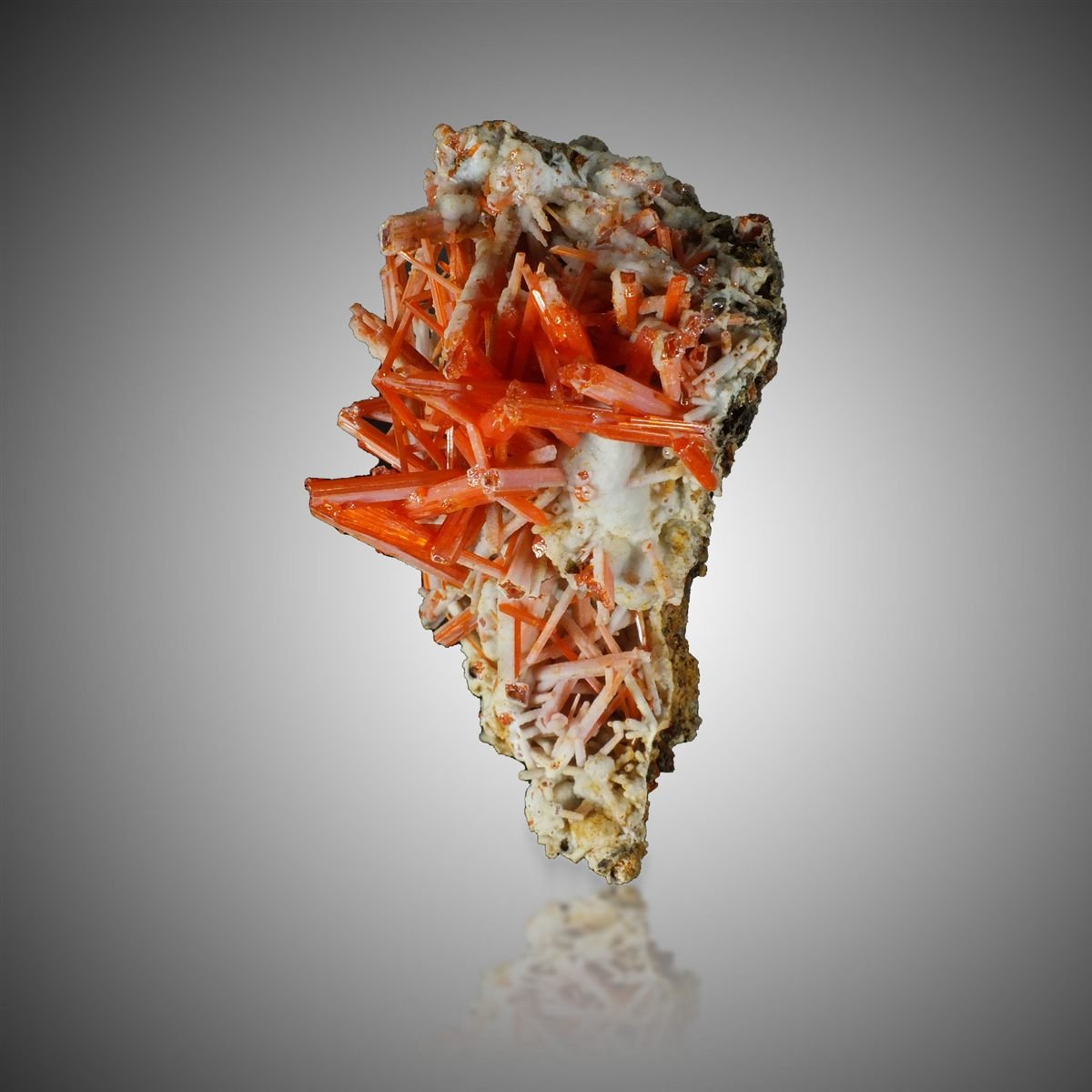 Crocoite with Gibbsite photo 7