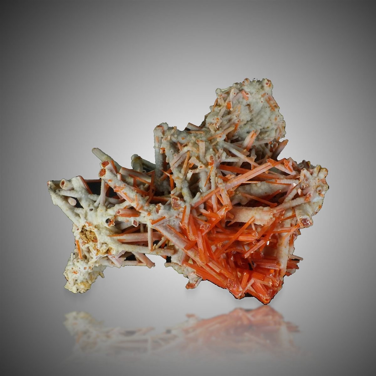 Crocoite with Gibbsite photo 8