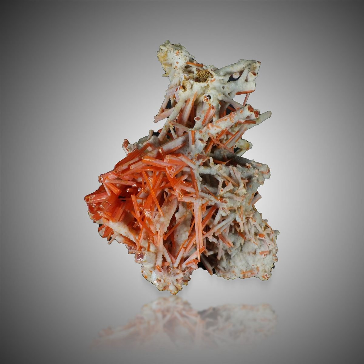Crocoite with Gibbsite photo 9