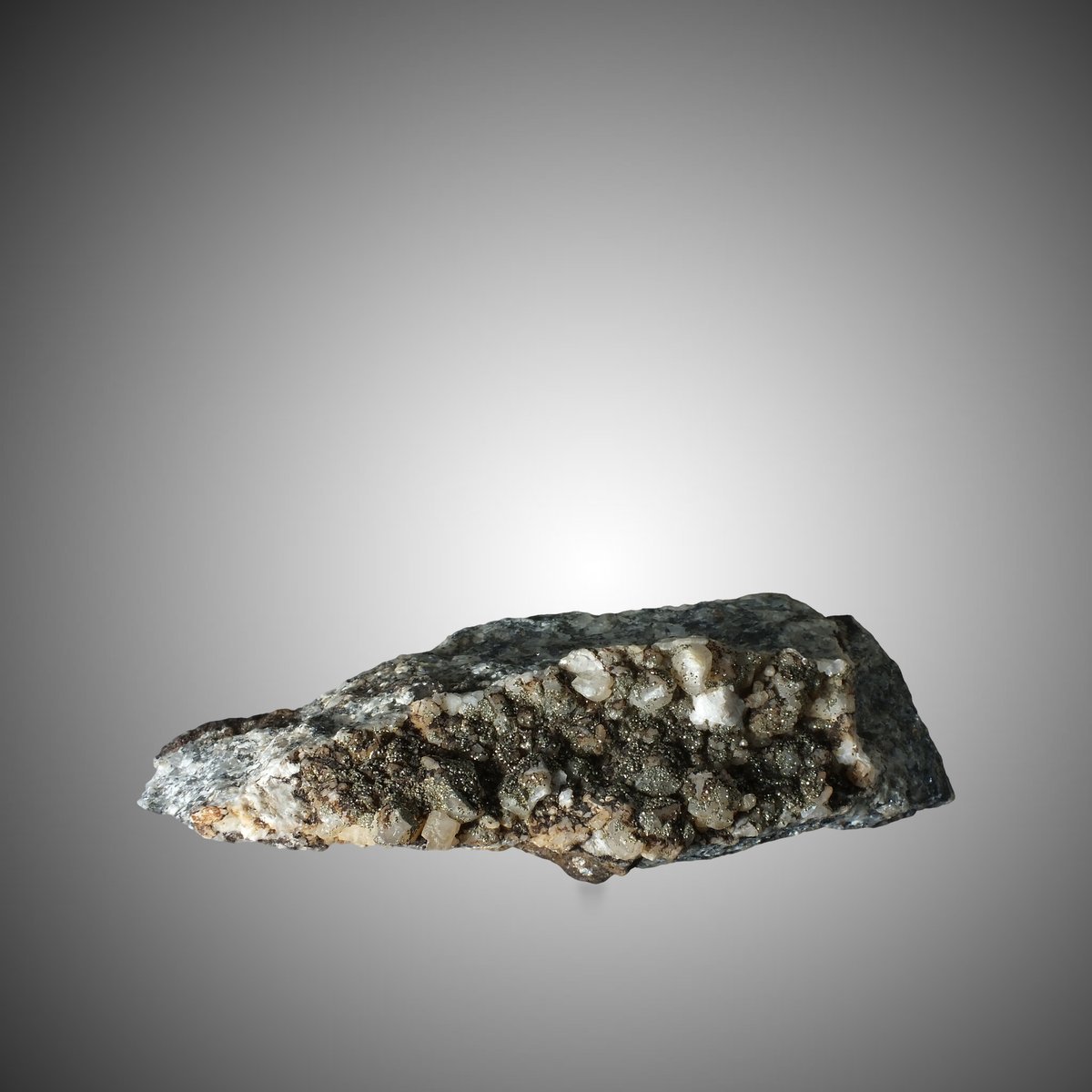 Pyrite on Calcite photo 7