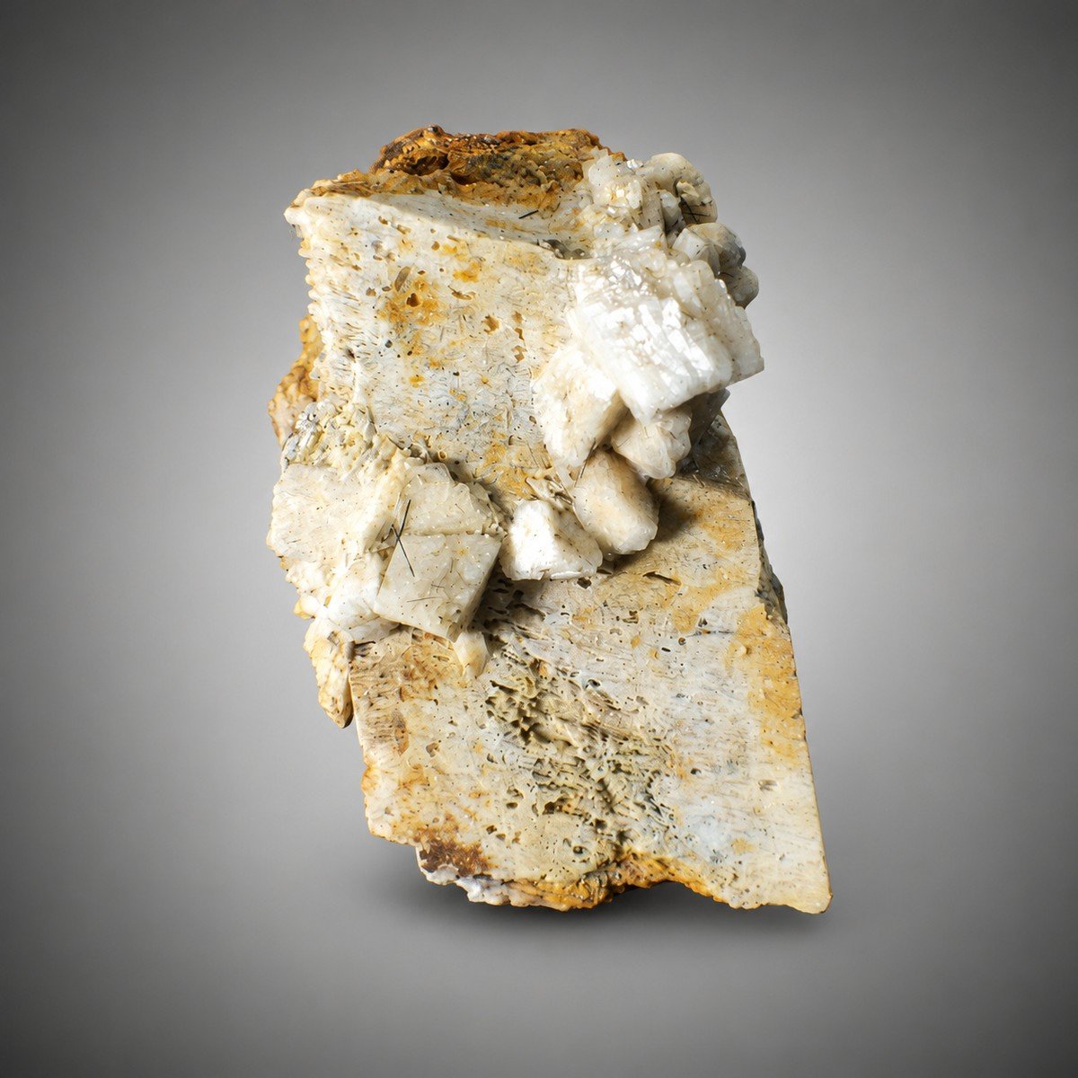 Orthoclase with Albite, Schorl photo 3